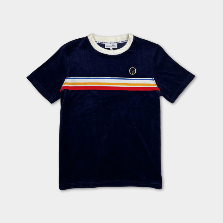 pre-loved Sergio Tacchini Samt T-Shirt Gr. M