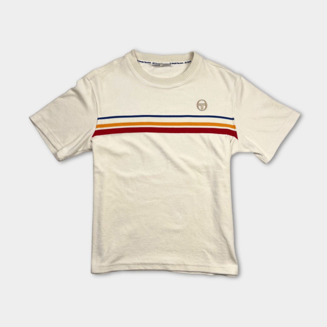 pre-loved Sergio Tacchini Samt T-Shirt Gr. M