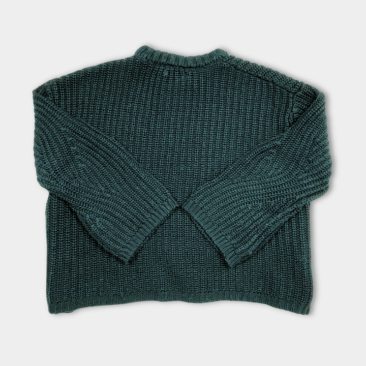 pre-loved Mango croped Strickpullover Gr. M