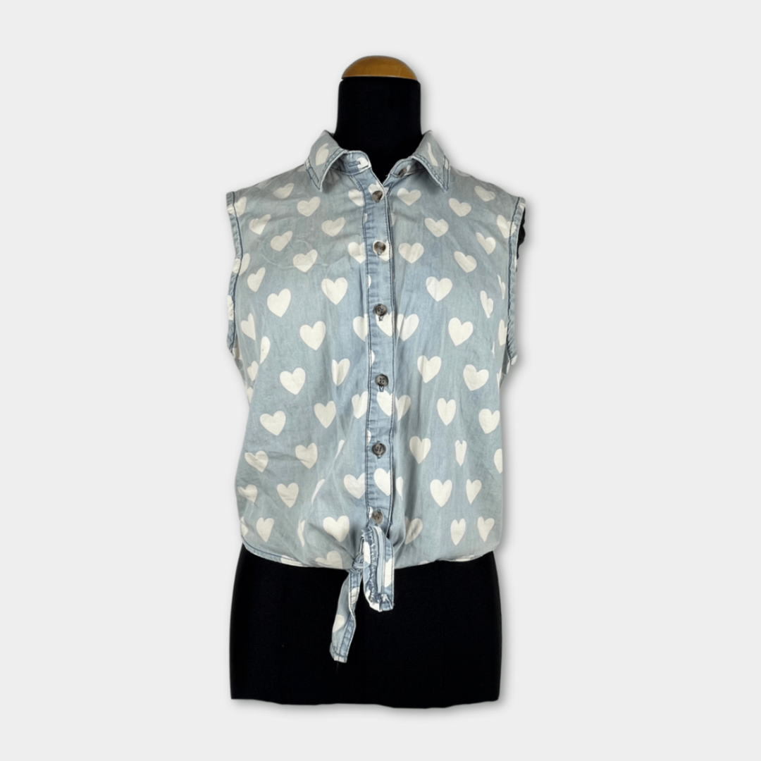 Denim Co. Jeans-Bluse Gr. 38