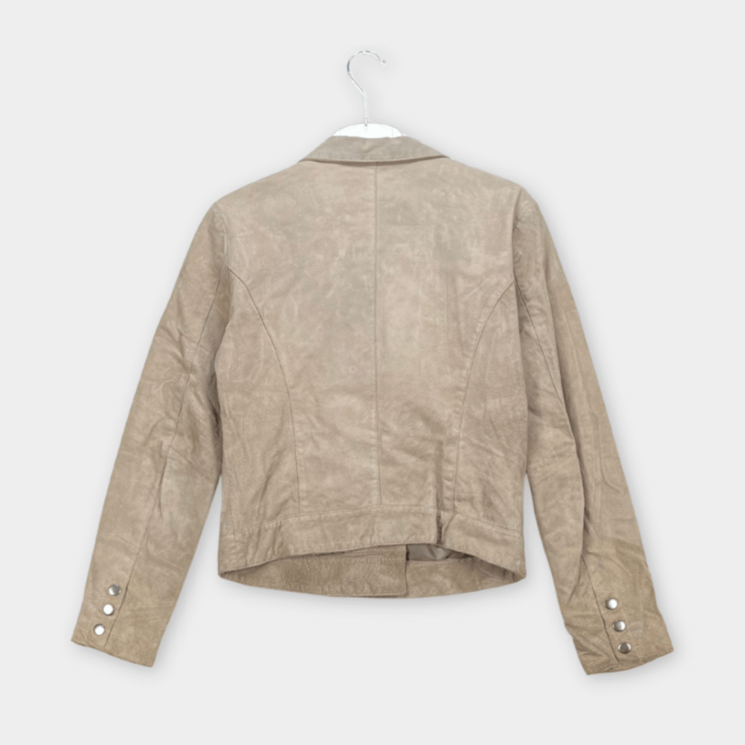 pre-loved Vero Moda Lederjacke Gr. L