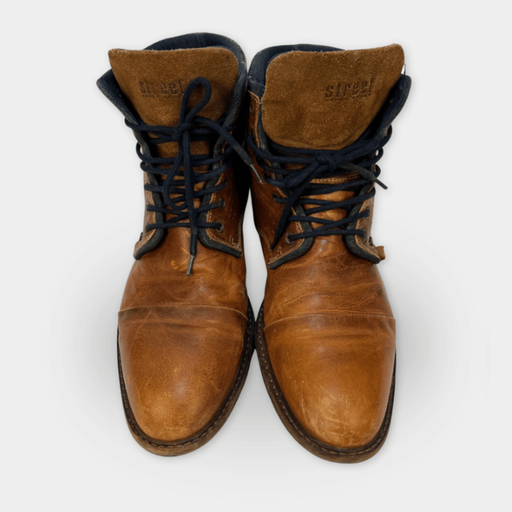 Street Super Shoes Lederschuhe Gr. 44