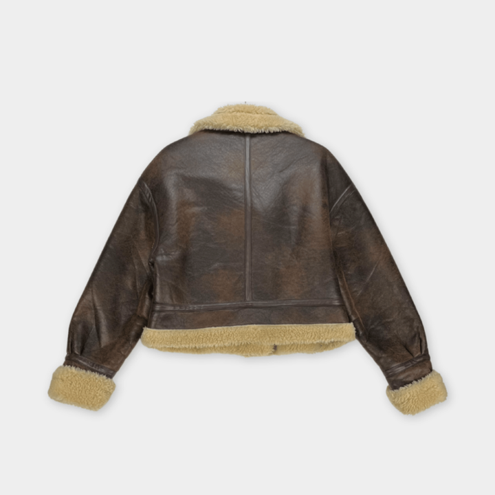 Zara Lederjacke Gr. M