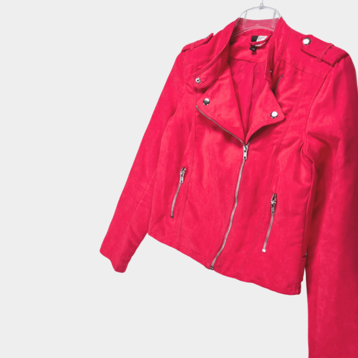 pre-loved H&amp;M Lederjacke Gr. 36