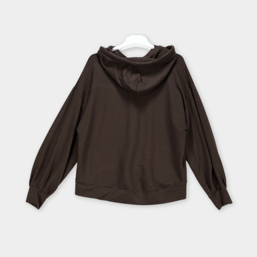 Cream Hoodie Gr. M
