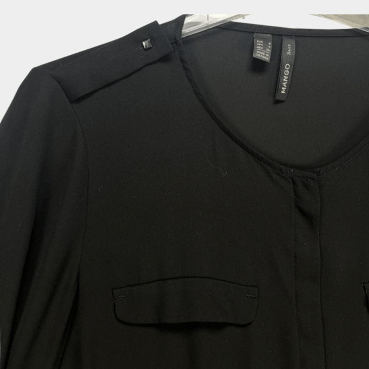 pre-loved Mango Suit Bluse Gr. S