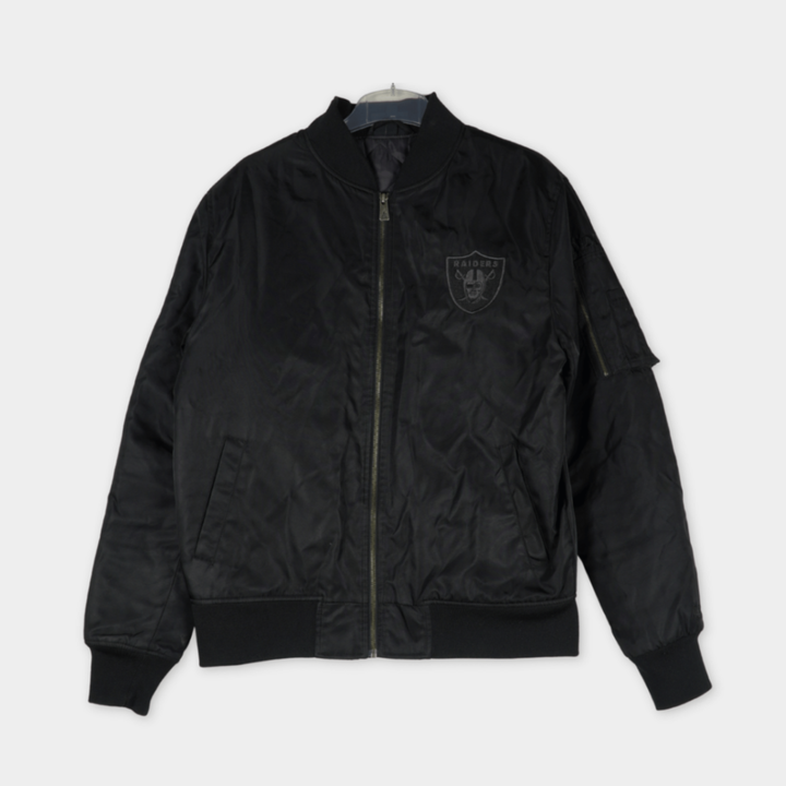 pre-loved NFL Team Apparel "Raiders" Bomberjacke Gr. L