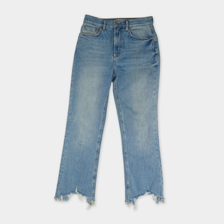 pre-loved Zara "The Dreed Flare" Jeans Gr. 36