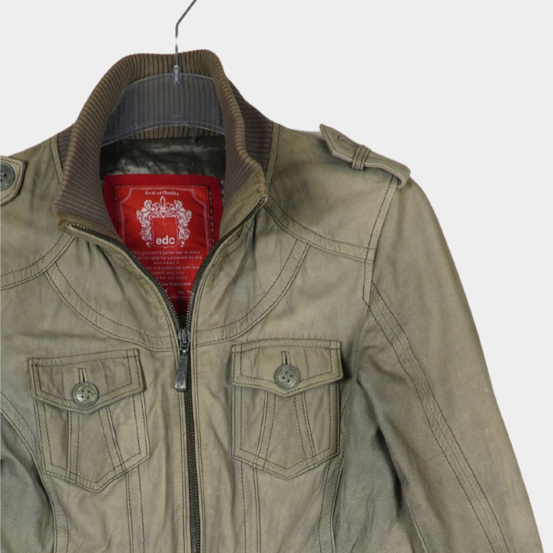 pre-loved EDC by Esprit Lederjacke Gr. M