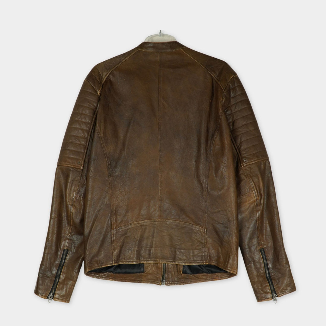 Jack&amp;Jones Lederjacke Gr. M