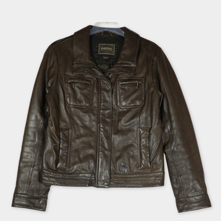 Geox Lederjacke Gr. 40