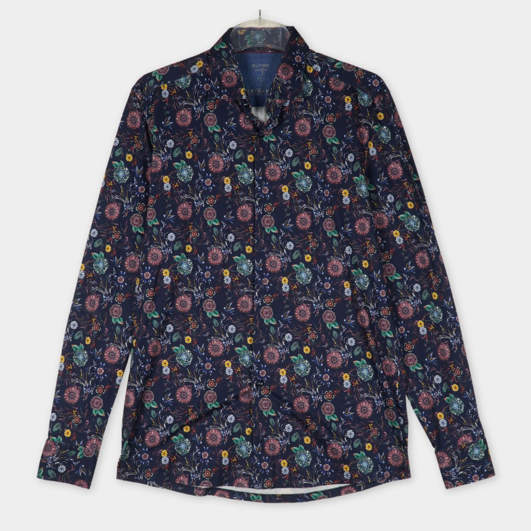 pre-loved Olymp "24/Seven Level 5 Body Fit" Hemd Gr. 40