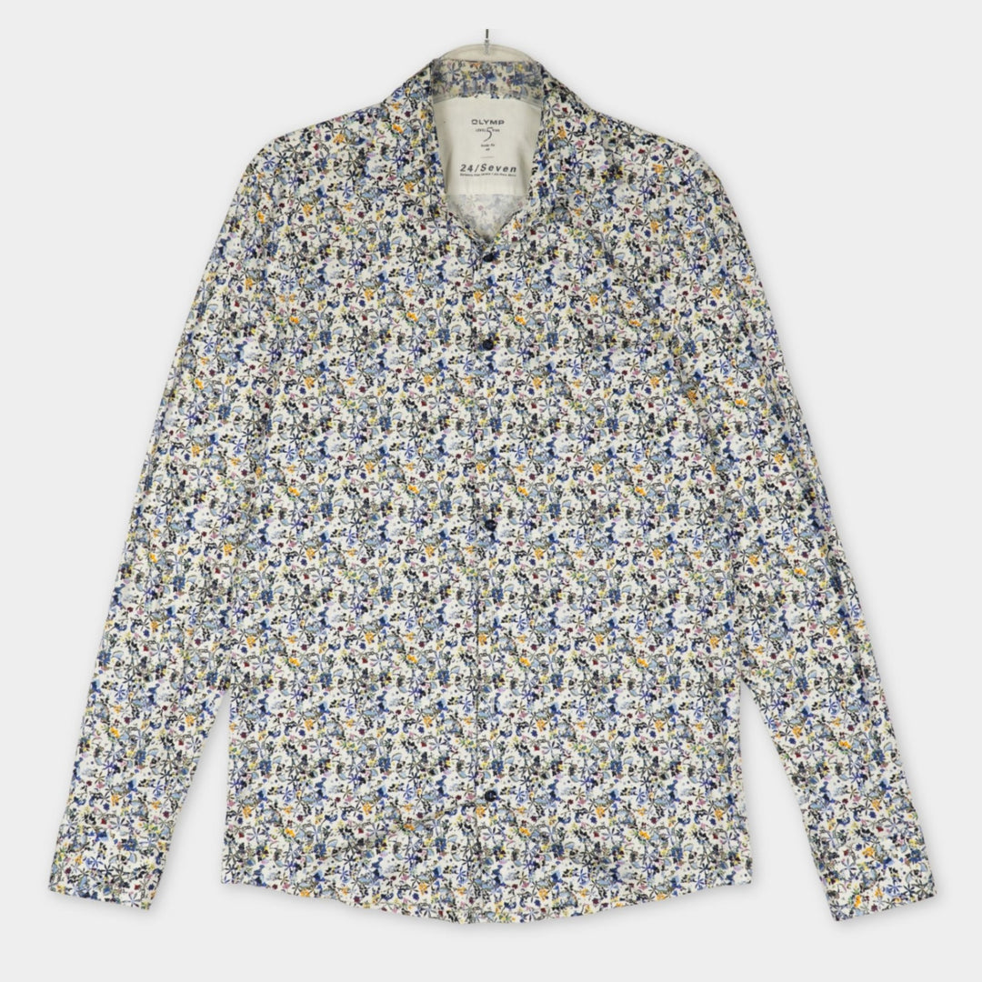 pre-loved Olymp "24/Seven Level 5 Body Fit" Hemd Gr. 40