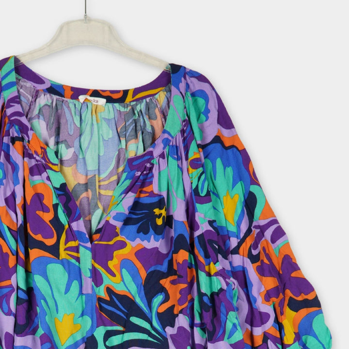 pre-loved Paprika Schlupfbluse Gr. 5