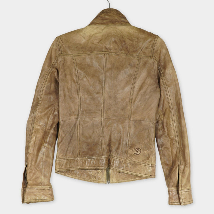 pre-loved Tom Tailor Lederjacke Gr. S