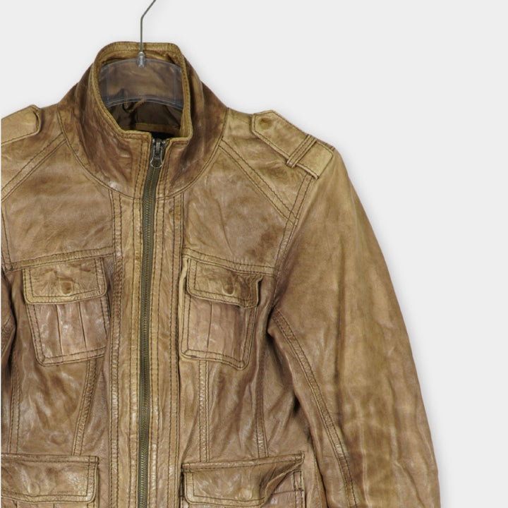 pre-loved Tom Tailor Lederjacke Gr. S