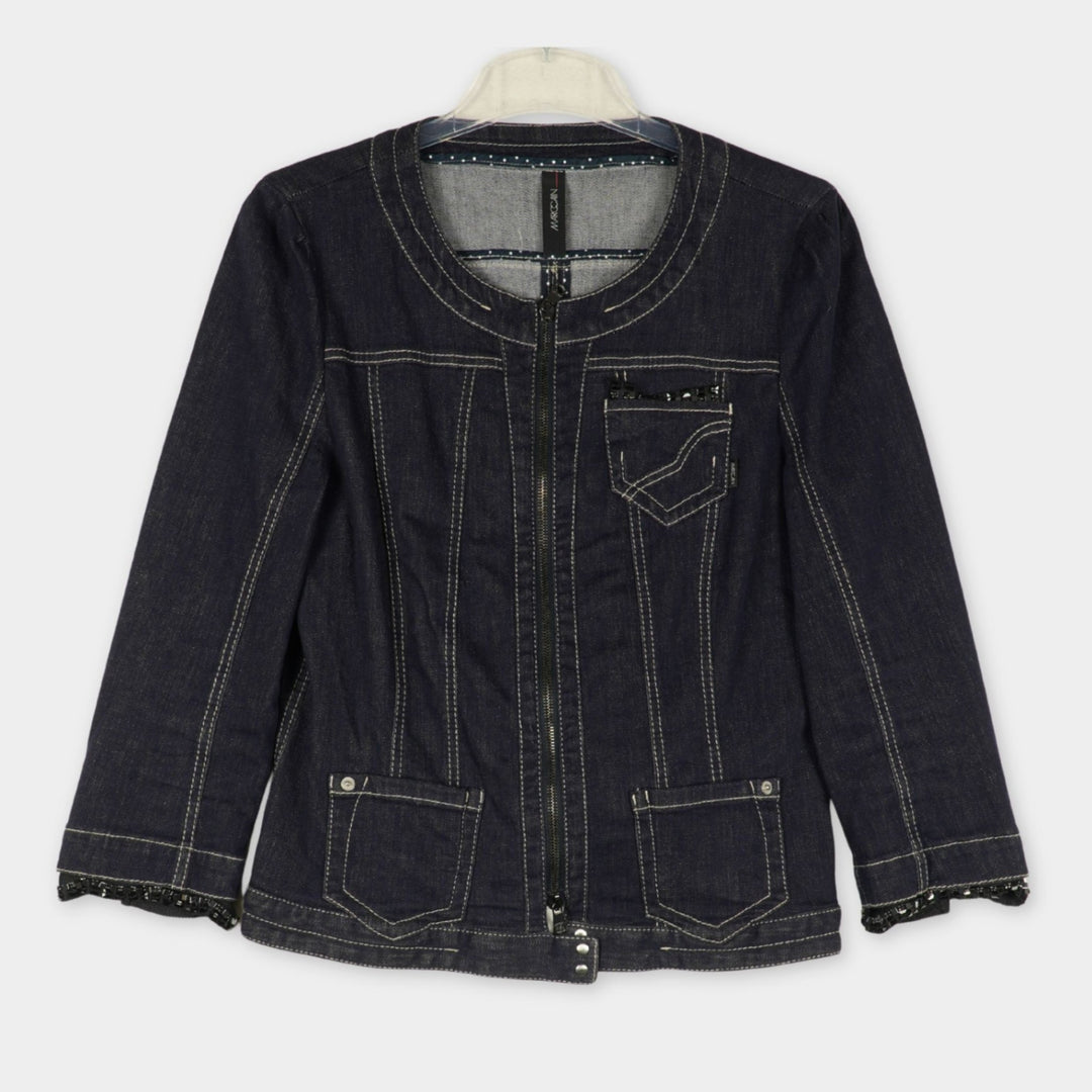 pre-loved Marc Cain Jeansjacke Gr. 42