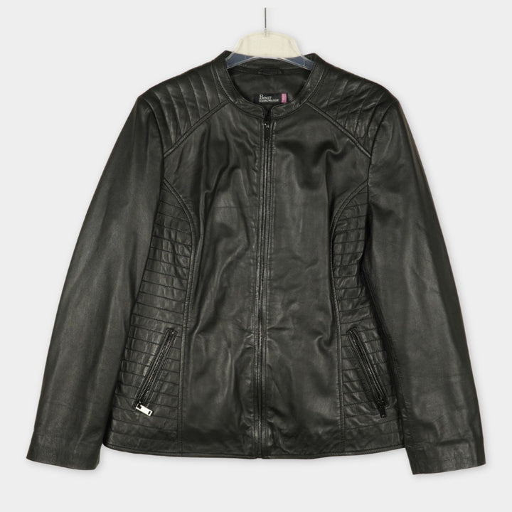 pre-loved Adler Birgit Schrowange Lederjacke Gr. L