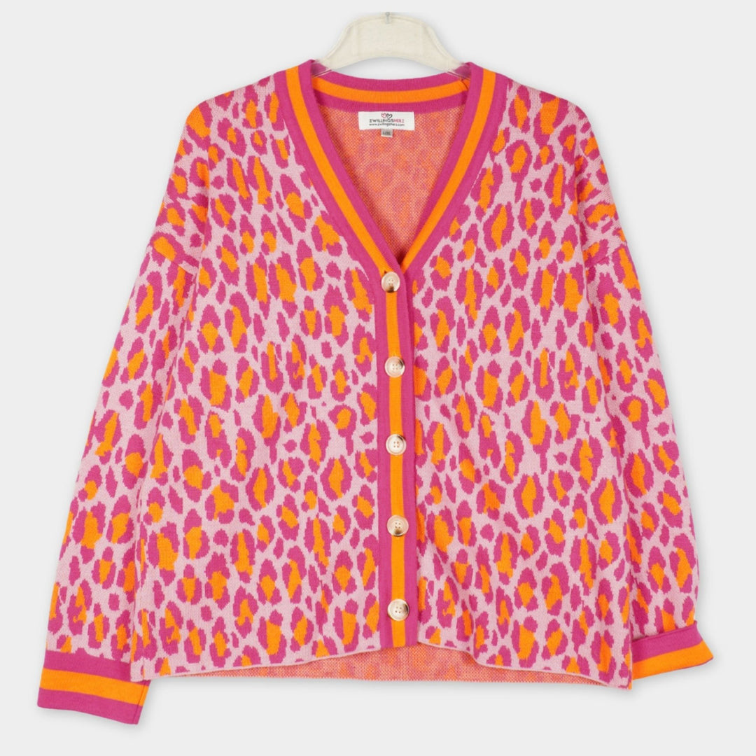 pre-loved Zwillingsherz Strickjacke Gr. L/XL