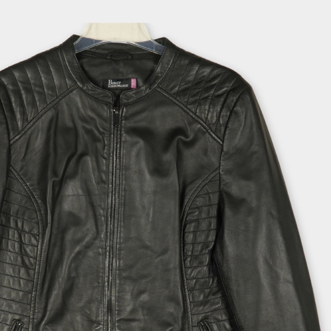 pre-loved Adler Birgit Schrowange Lederjacke Gr. L
