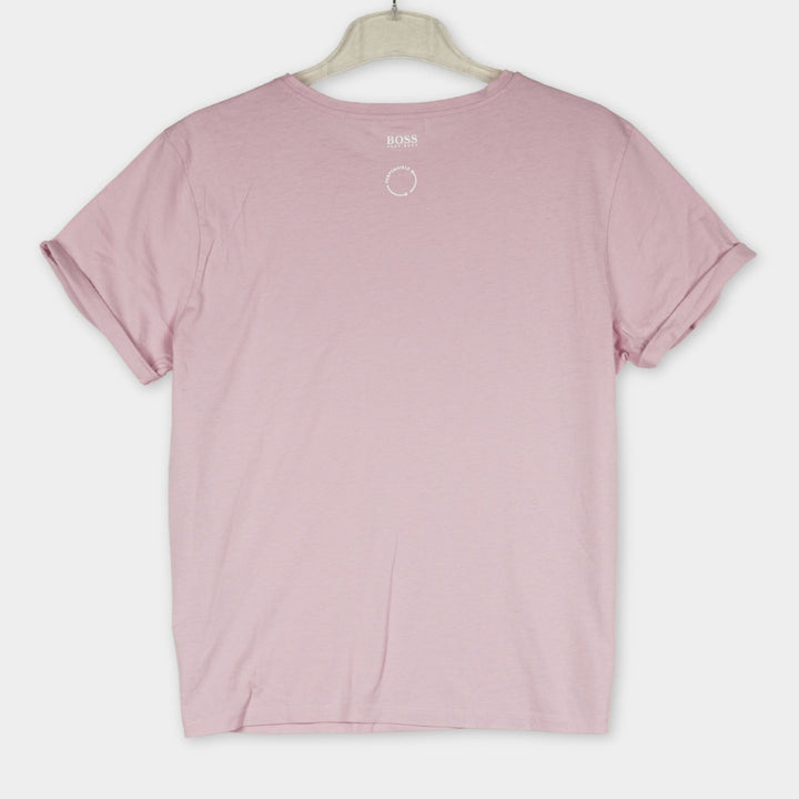 pre-loved Hugo Boss T-Shirt mit Print Gr. L
