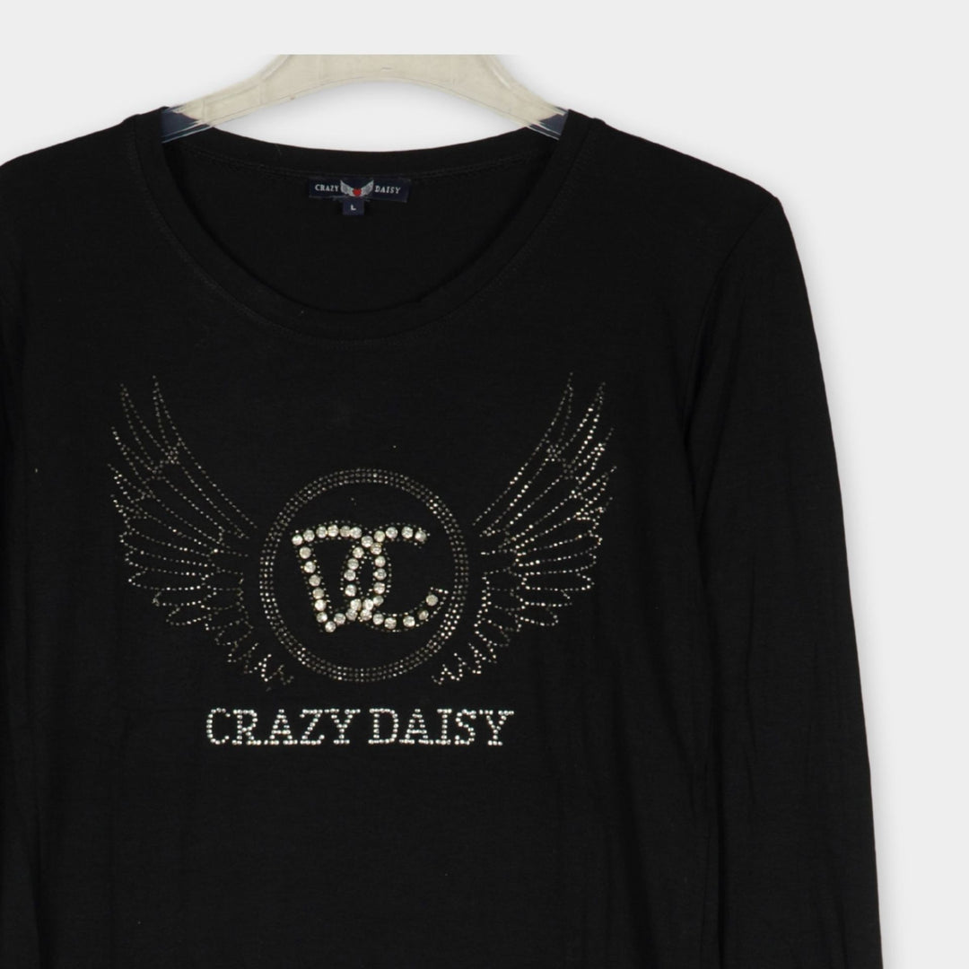Crazy Daisy Longsleeve Gr. L