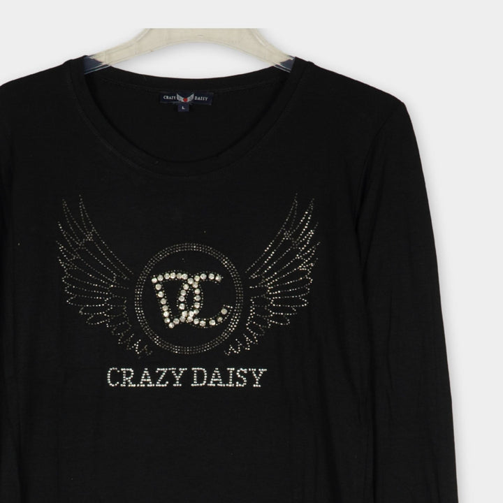 Crazy Daisy Longsleeve Gr. L