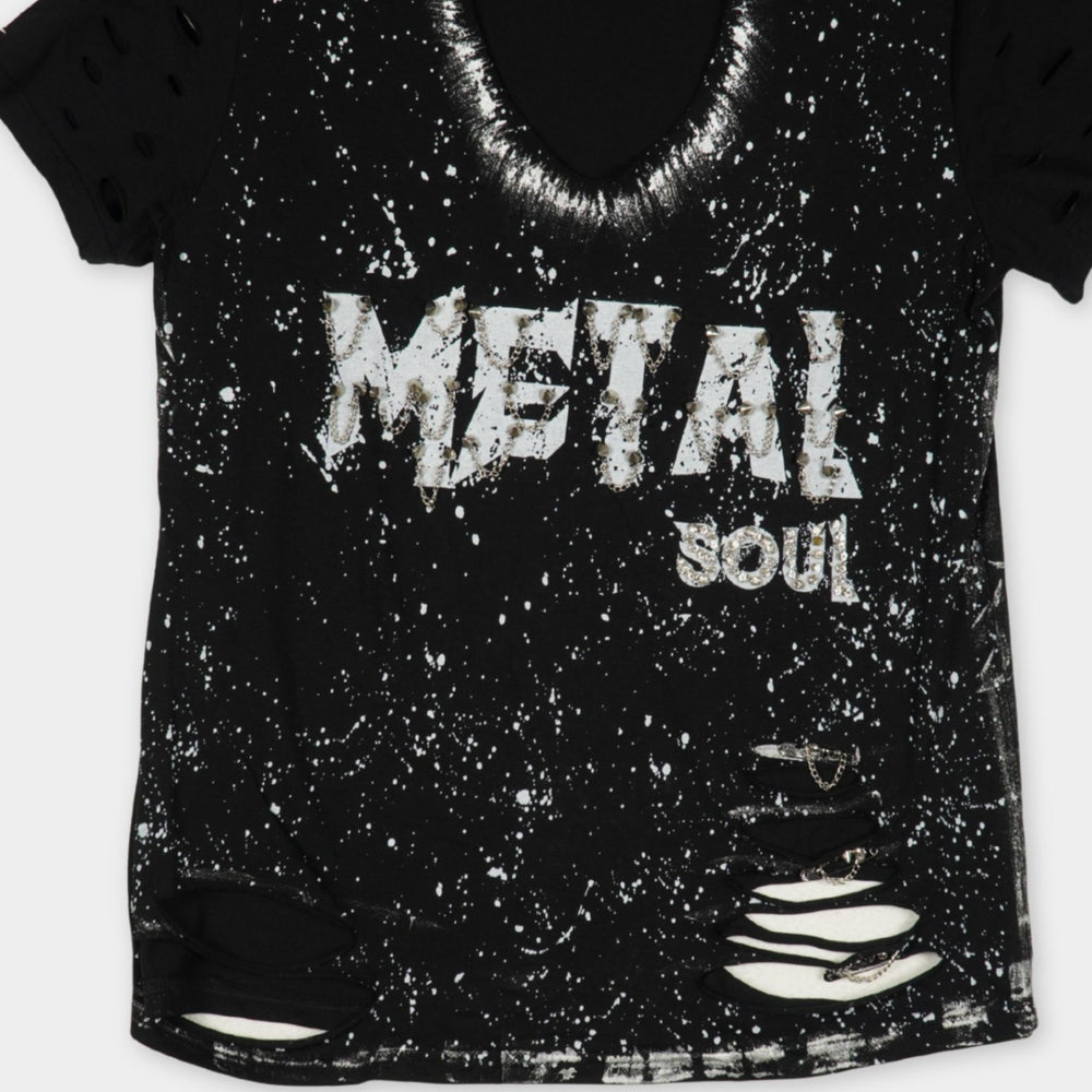 Re-Design T-Shirt mit Print Gr. L