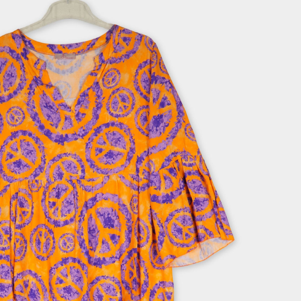 Made in Italy Freizeitkleid lang Onesize
