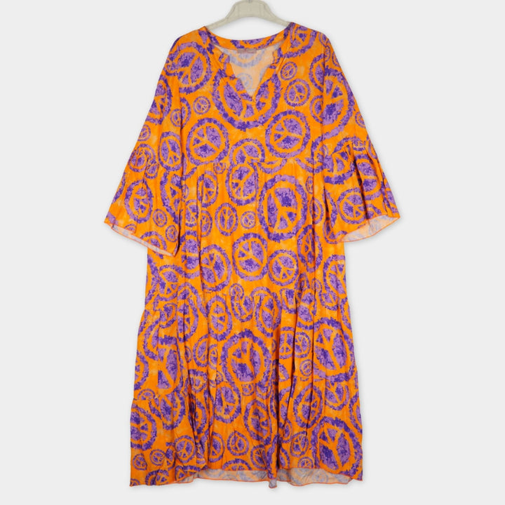 Made in Italy Freizeitkleid lang Onesize