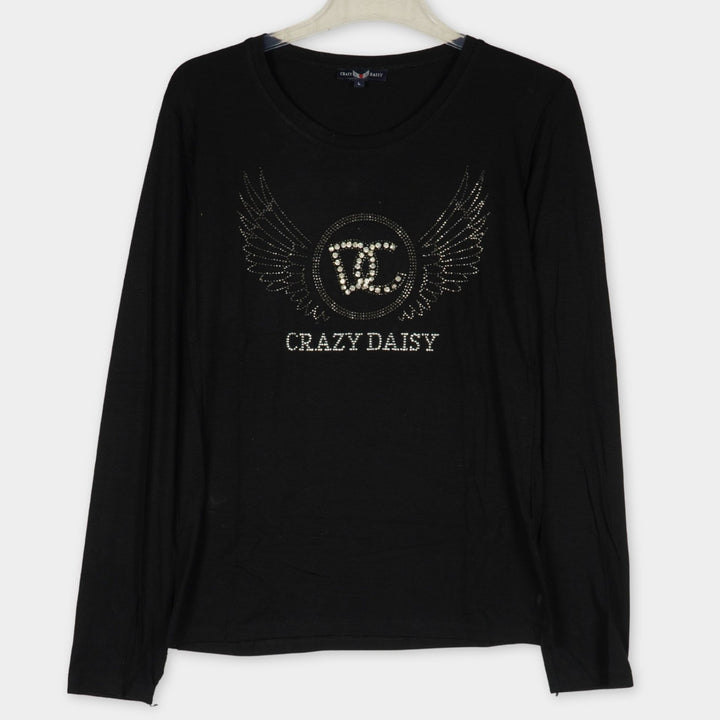 Crazy Daisy Longsleeve Gr. L