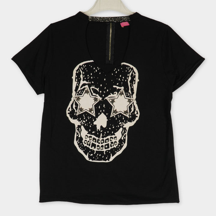 Re-Design T-Shirt mit Print Gr. L