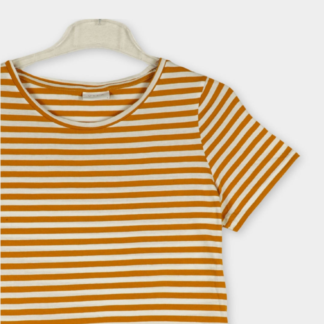 Vila T-Shirt ohne Print Gr. S