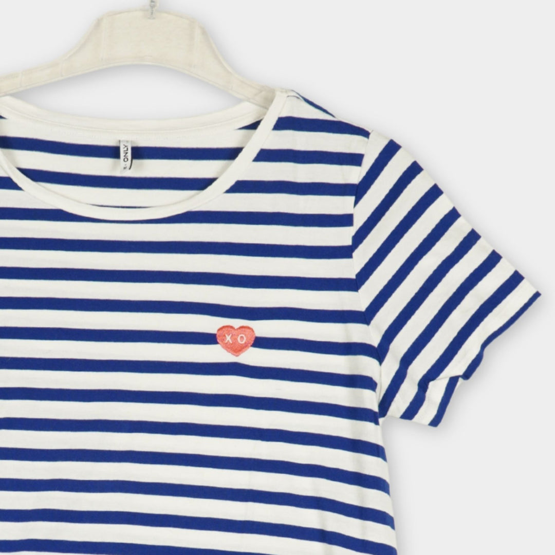 Only T-Shirt ohne Print Gr. M