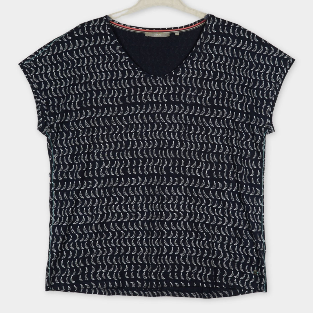 Cecil T-Shirt mit Print Gr. L