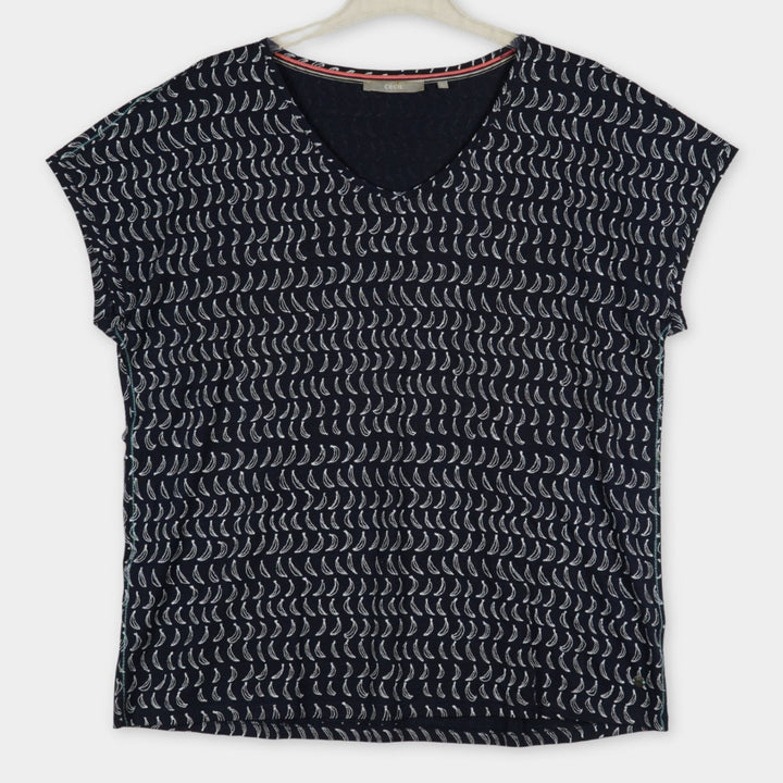 Cecil T-Shirt mit Print Gr. L