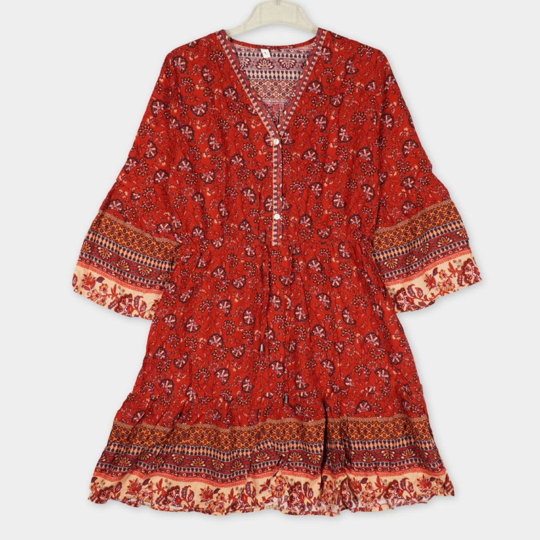 Freizeitkleid kurz Gr. L