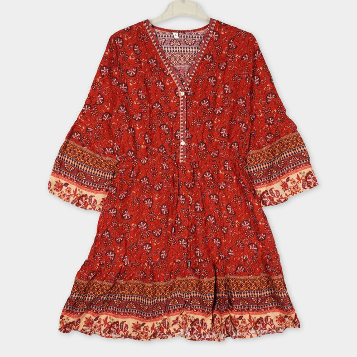 Freizeitkleid kurz Gr. L