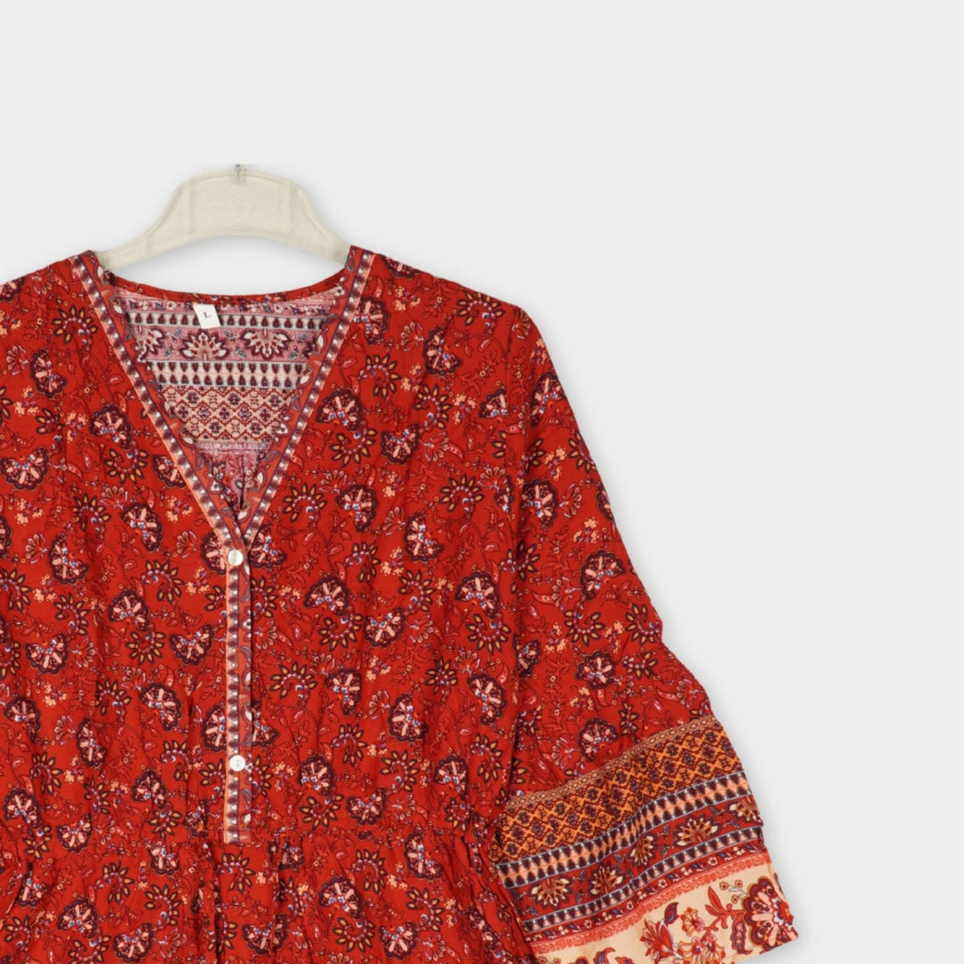 Freizeitkleid kurz Gr. L