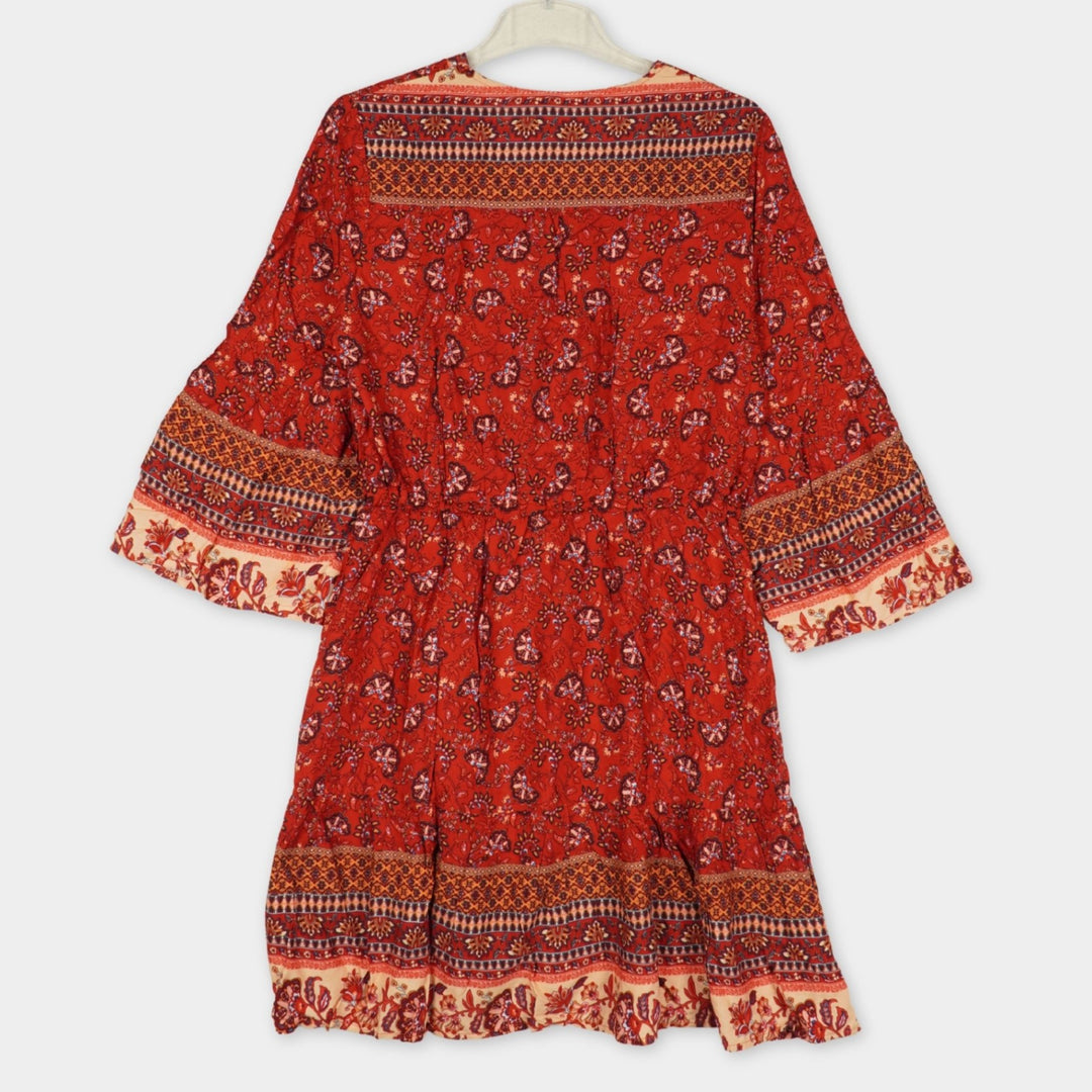 Freizeitkleid kurz Gr. L