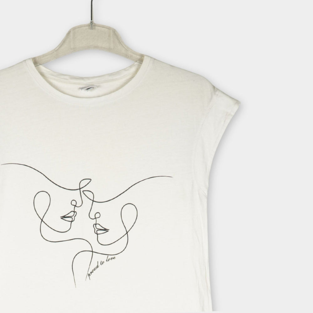 Lascana T-Shirt mit Print Gr. 32/34