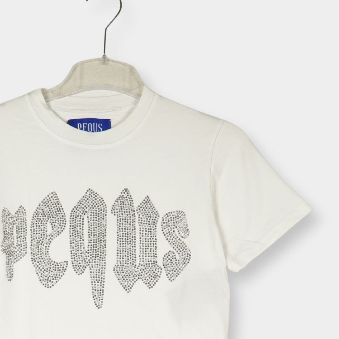 Pequs T-Shirt mit Print Gr. M