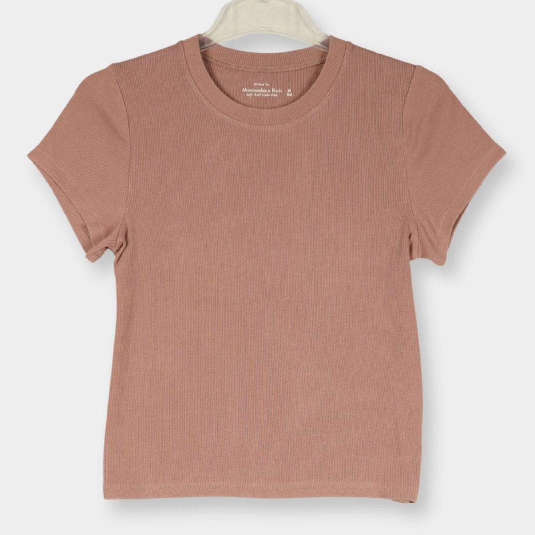Abercrombie & Fitch T-Shirt ohne Print Gr. M