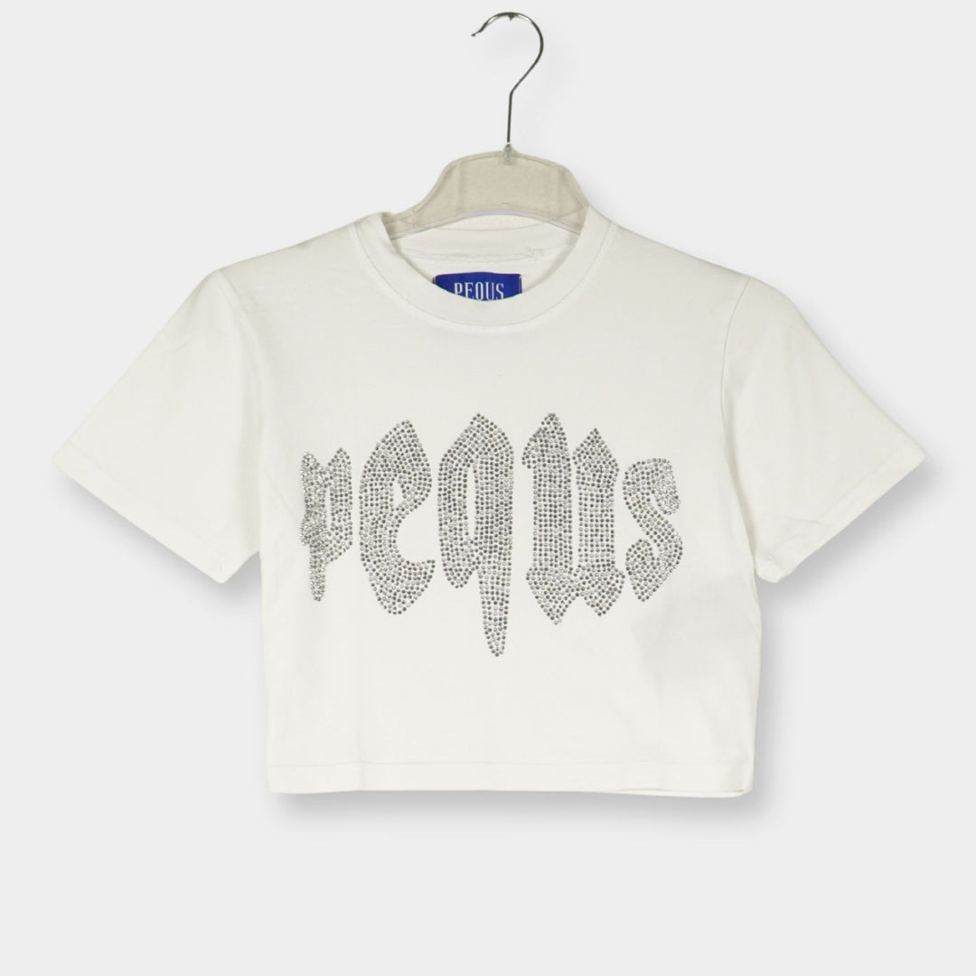 Pequs T-Shirt mit Print Gr. M