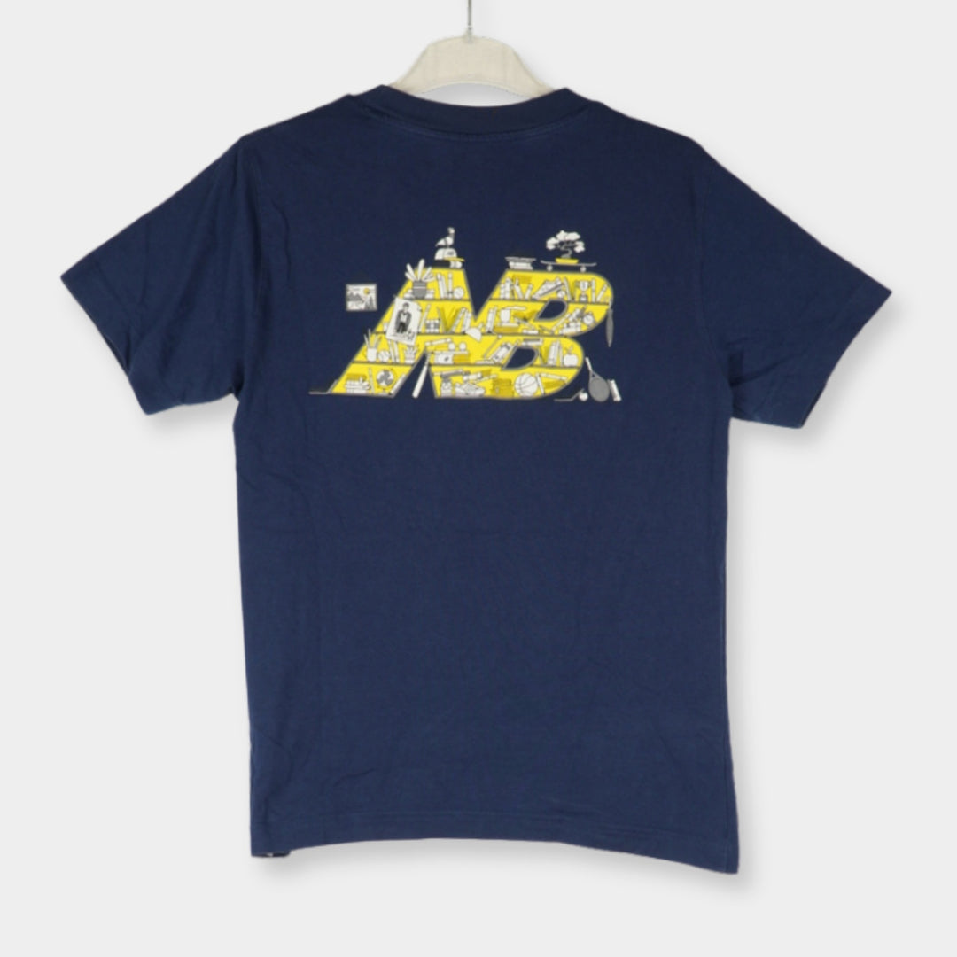 New Balance T-Shirt mit Print Gr. S