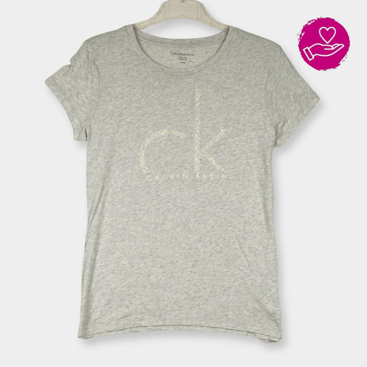 Calvin Klein T-Shirt mit Print Gr. M